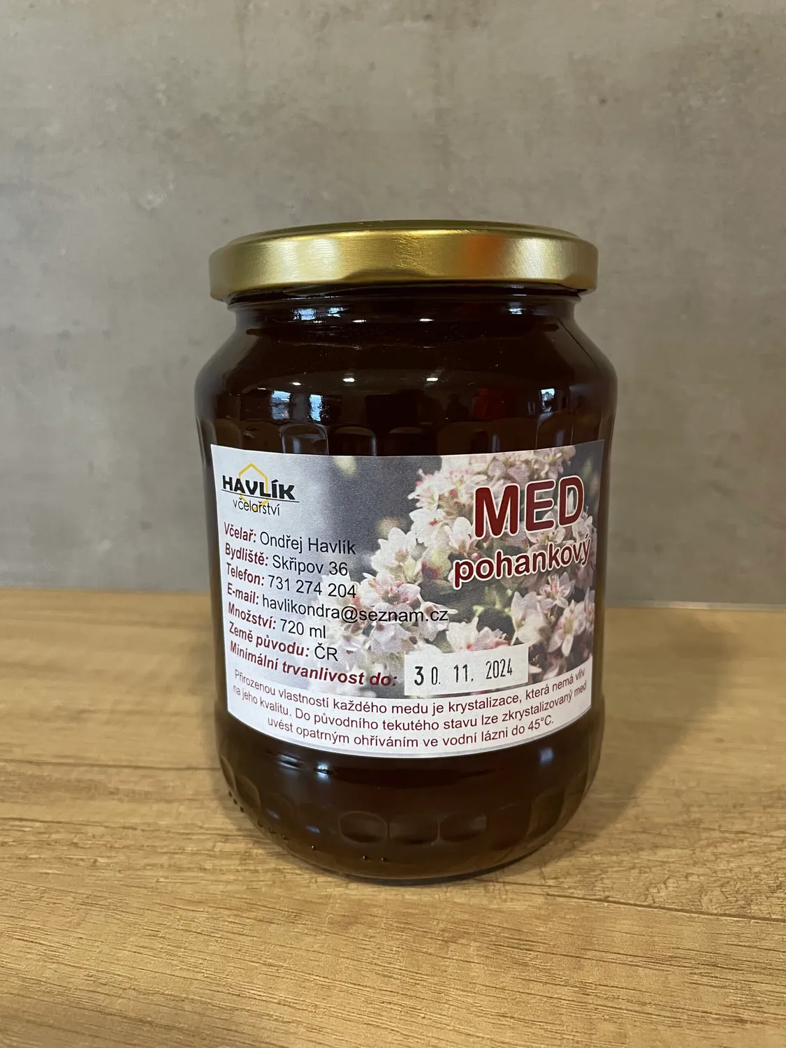 Havlík včelařství Med DUO