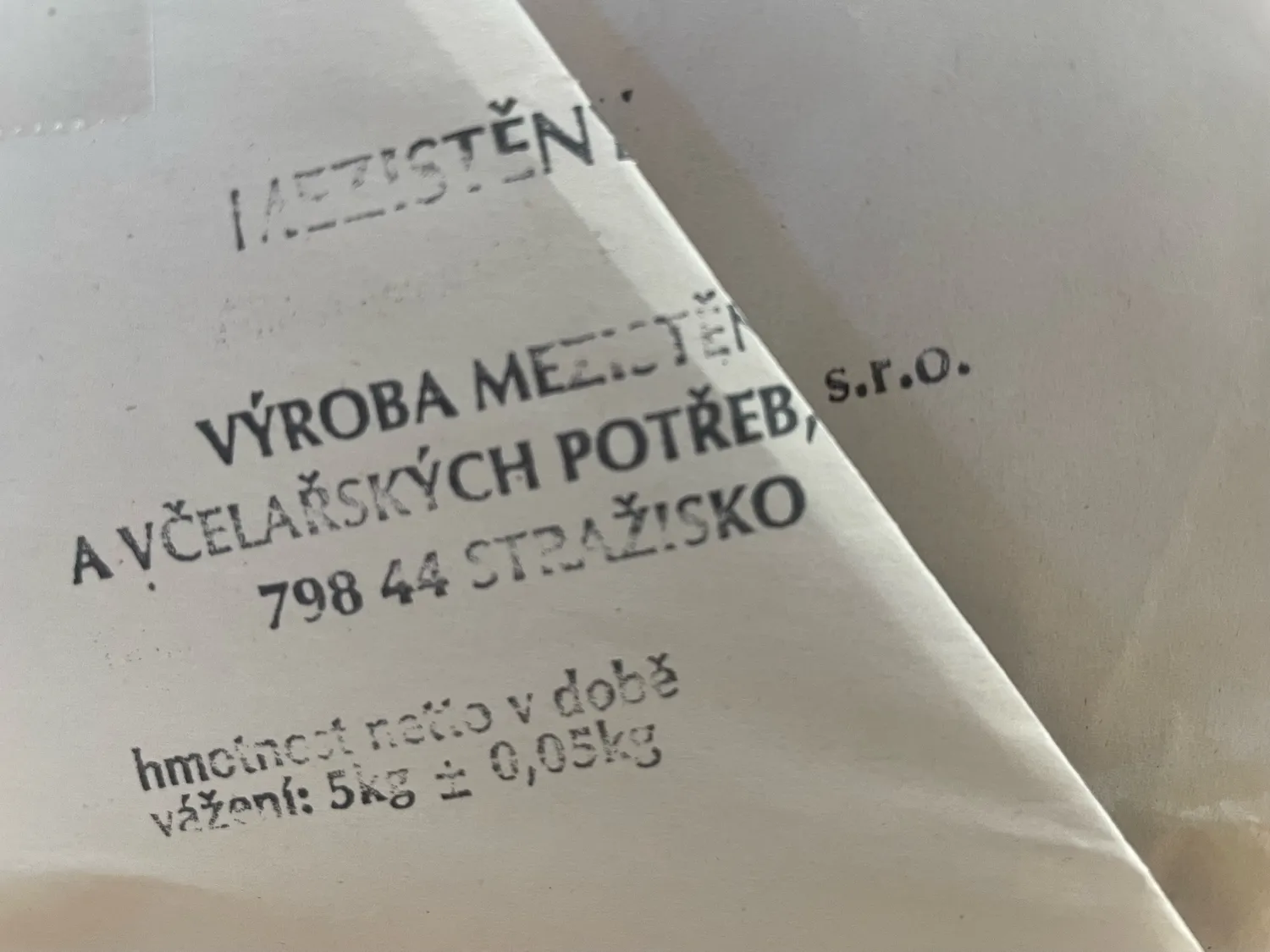 Havlík včelařství Mezistěny pro rámkovou míru 39×24 5 Kg