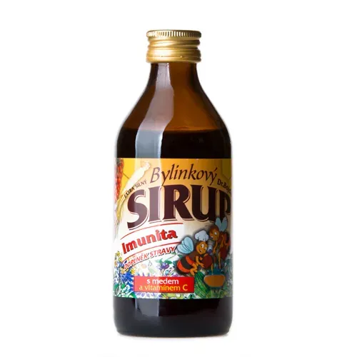 Medotéka Prokeš Bylinkový sirup s medem 325 g